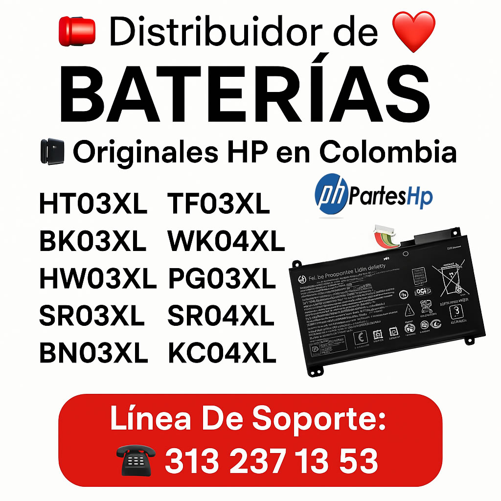 Baterias hp colombia
